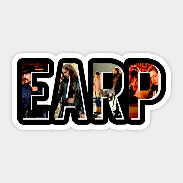 Earp Sticker by ThreeofSwords